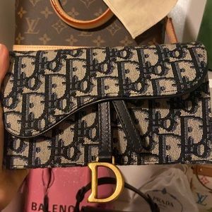 Christian Dior Belt Saddle Bag